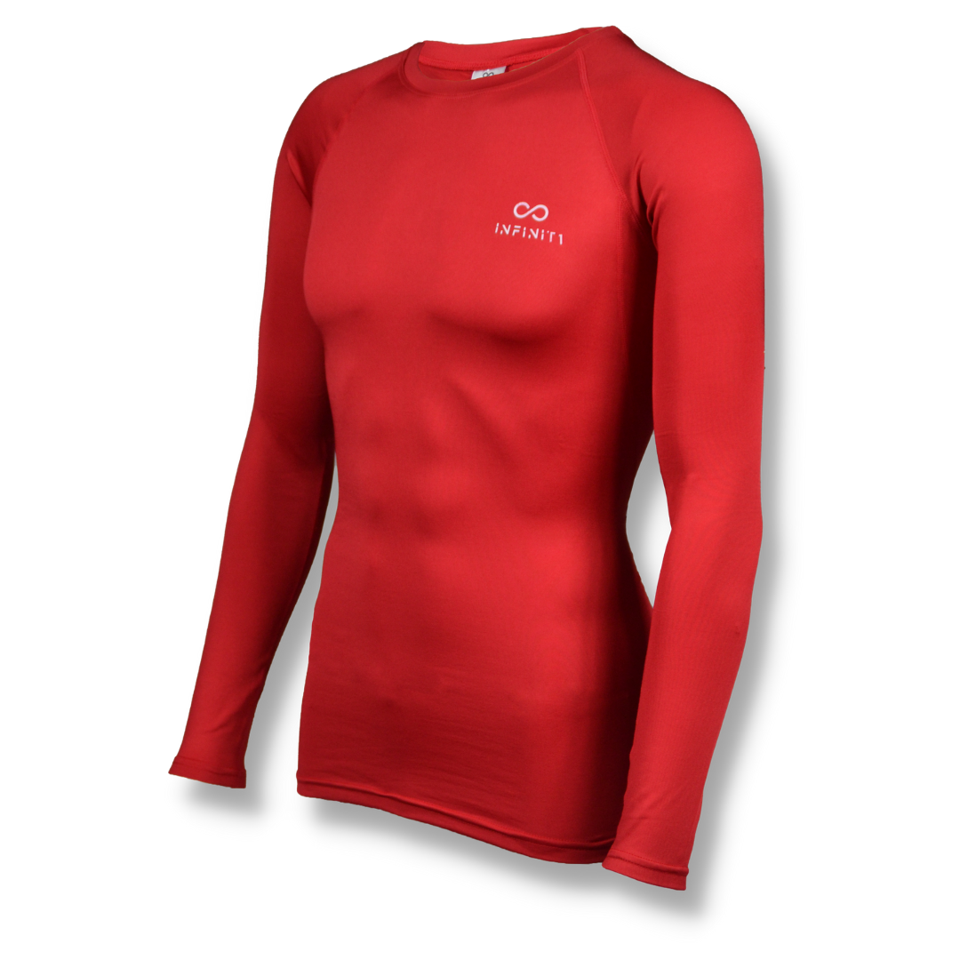 Youth Compression Top - Red