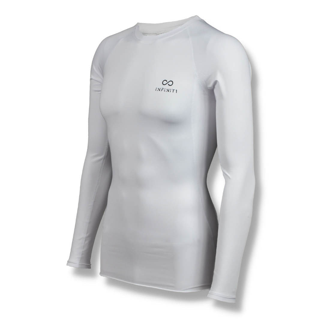Adult Compression Top - White