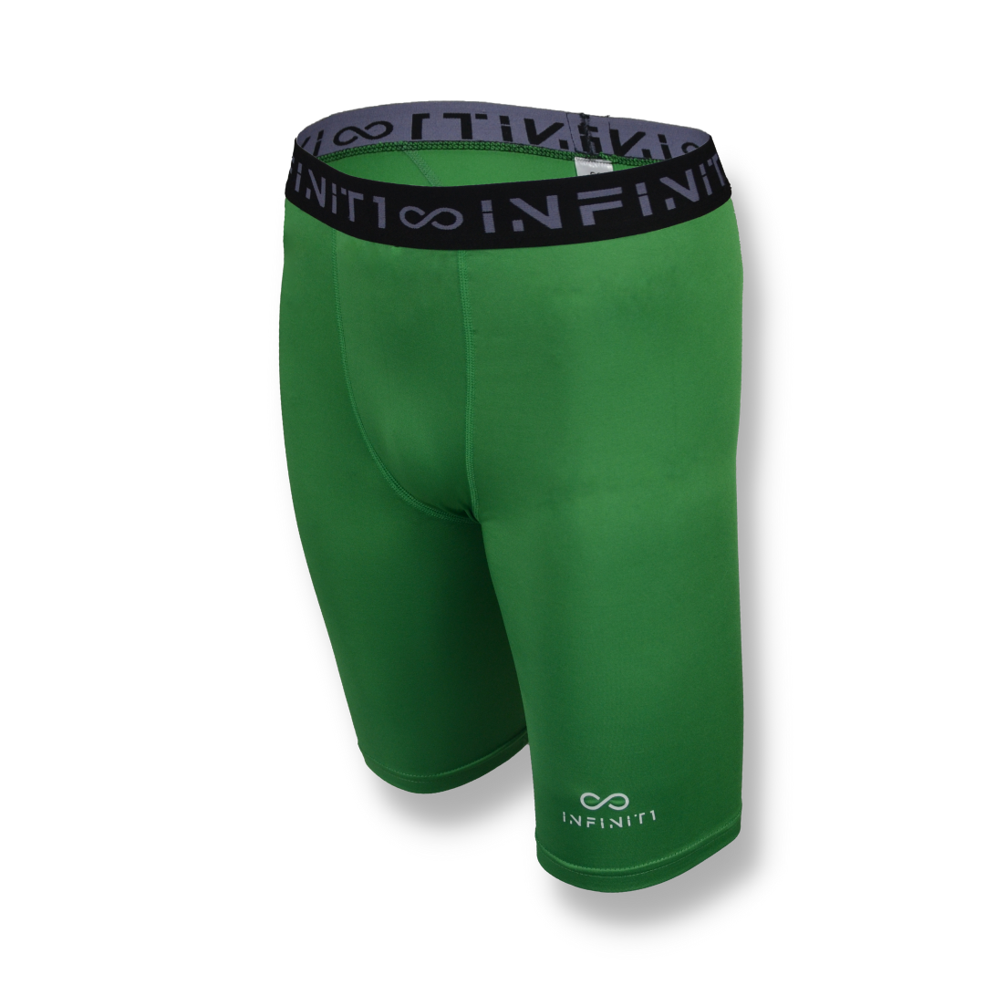 Adult Compression Shorts - Green