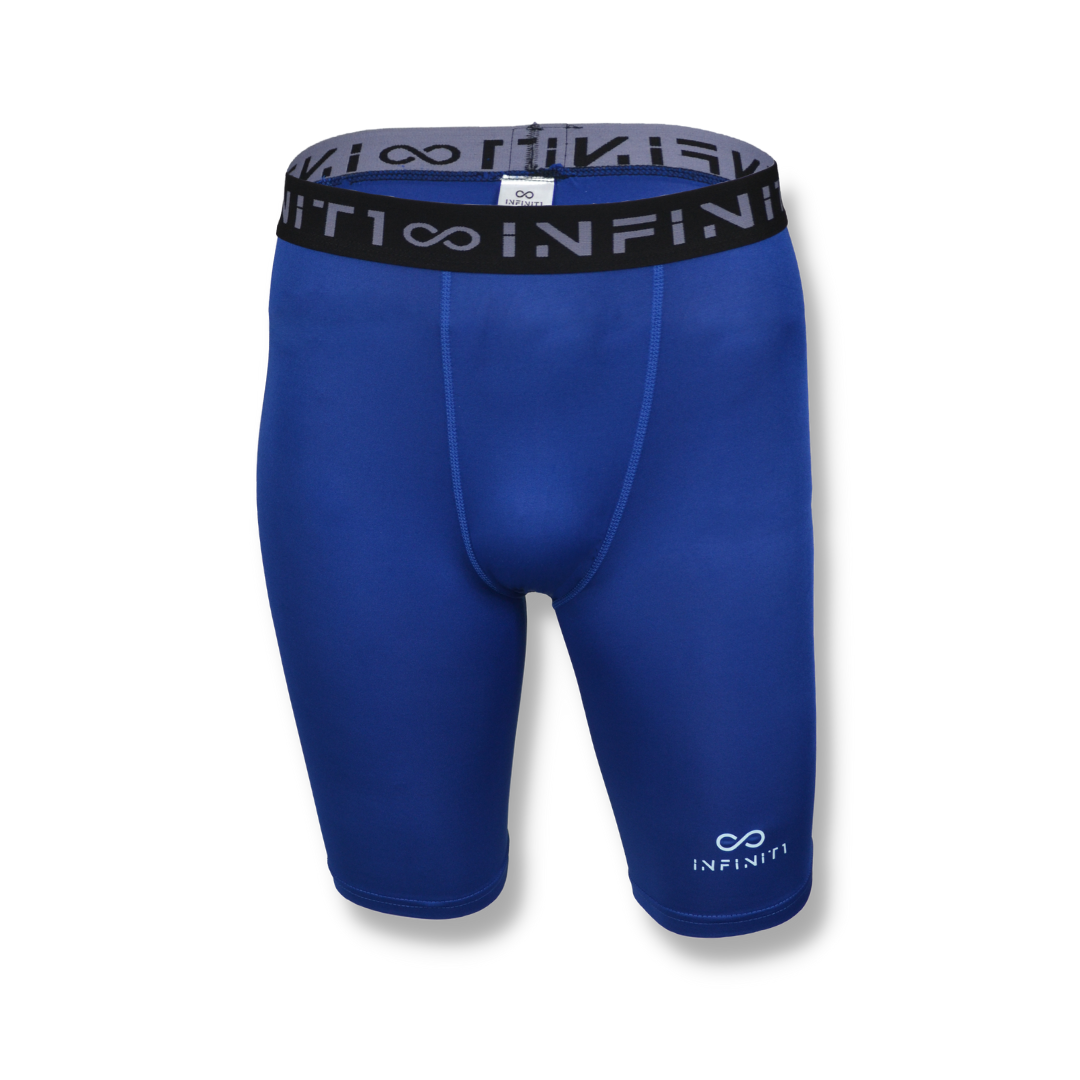 Compression Shorts - Blue – Infinit1sports